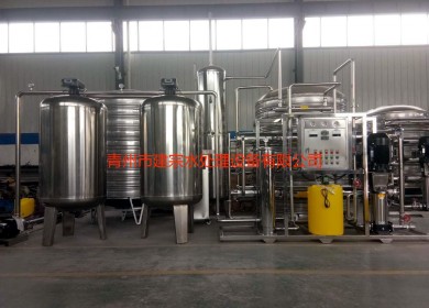 6T/H全不銹鋼單級反滲透設(shè)備